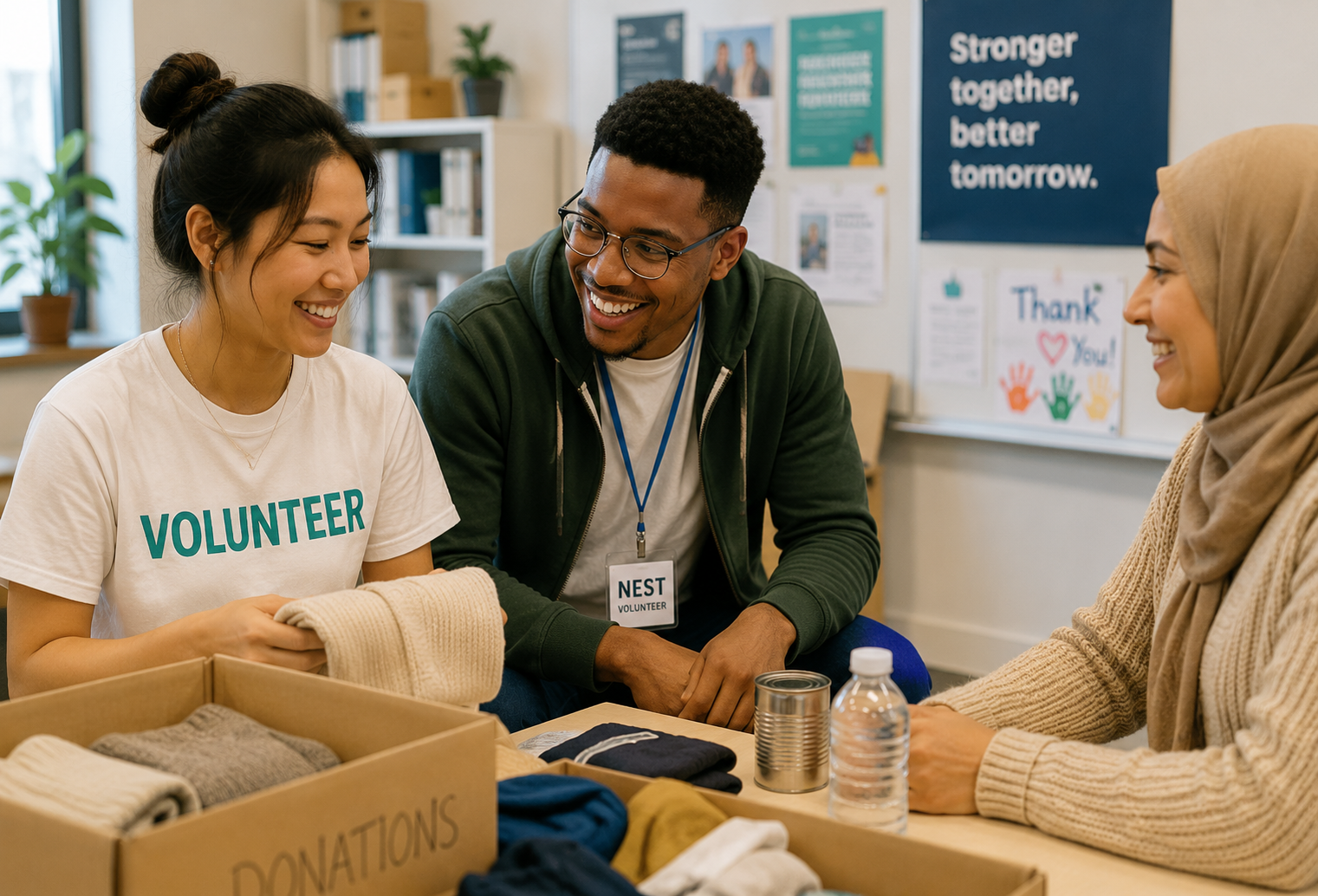 Volunteer with Nest